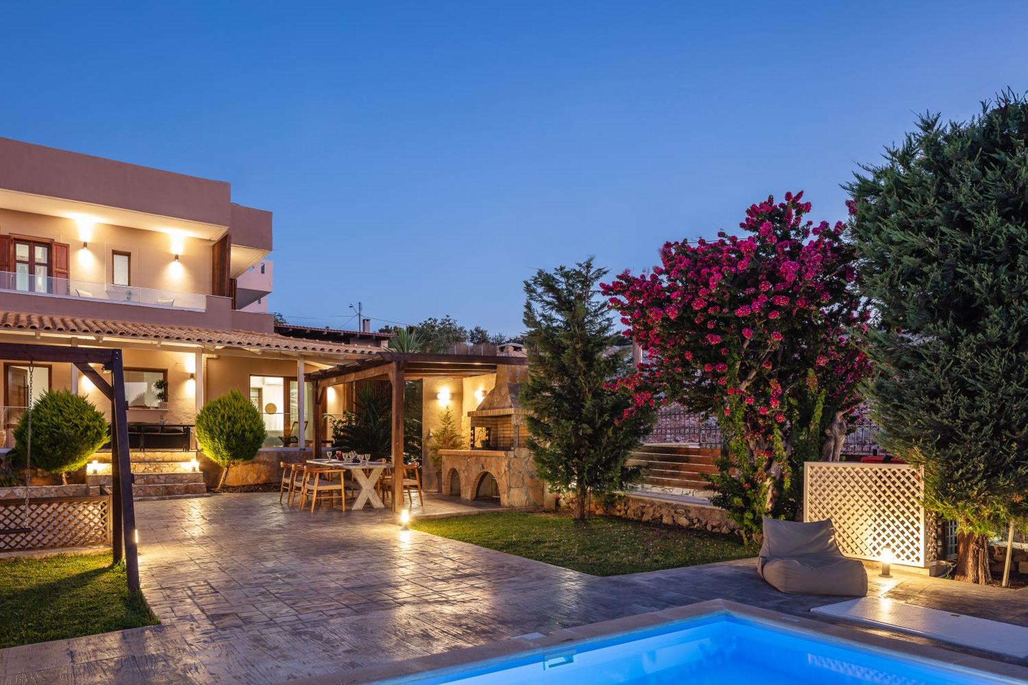 Villa Argento Rethymno  ภายนอก รูปภาพ