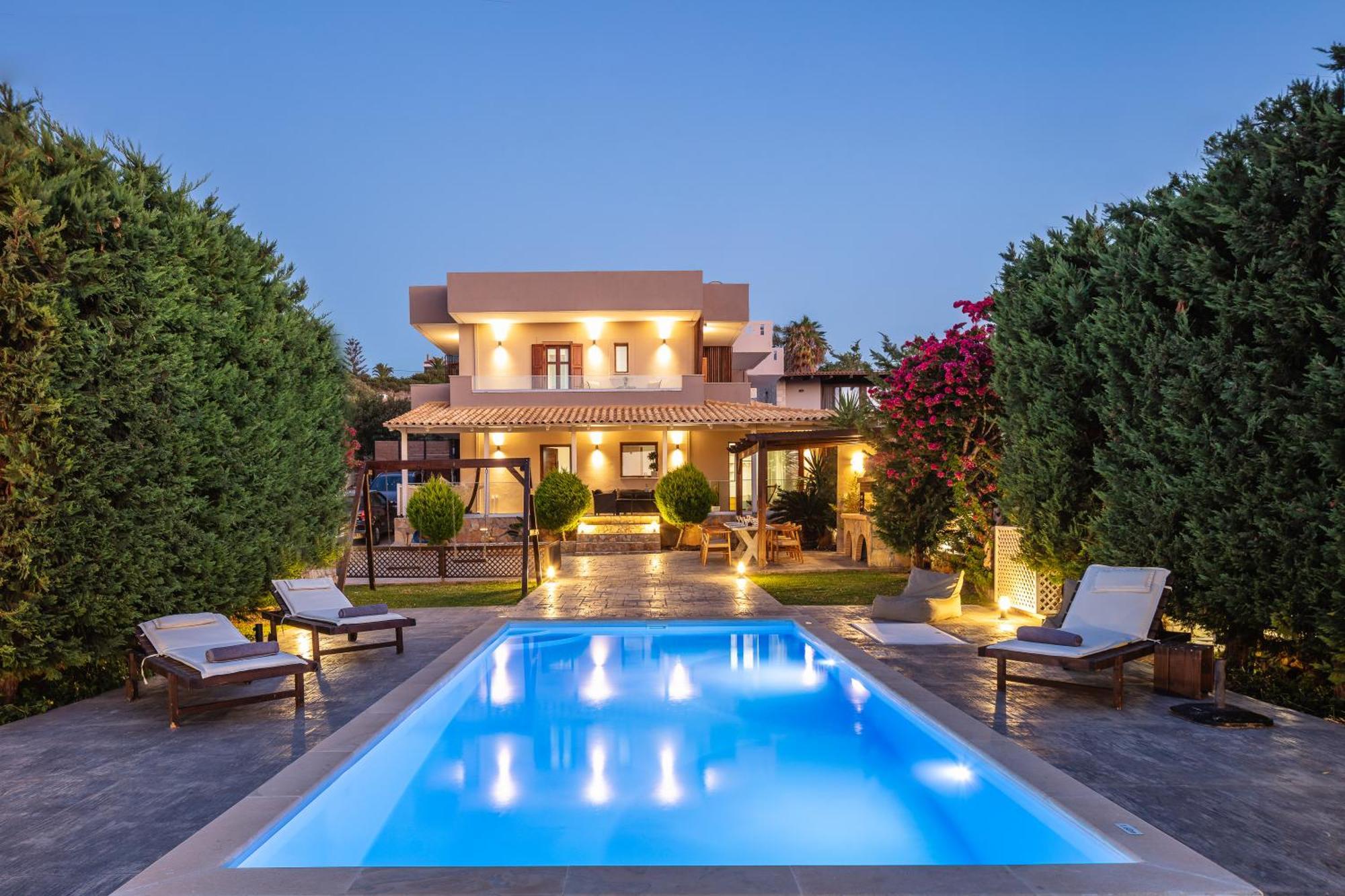 Villa Argento Rethymno  ภายนอก รูปภาพ